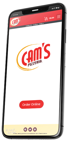 Order Cam's Pizza Online